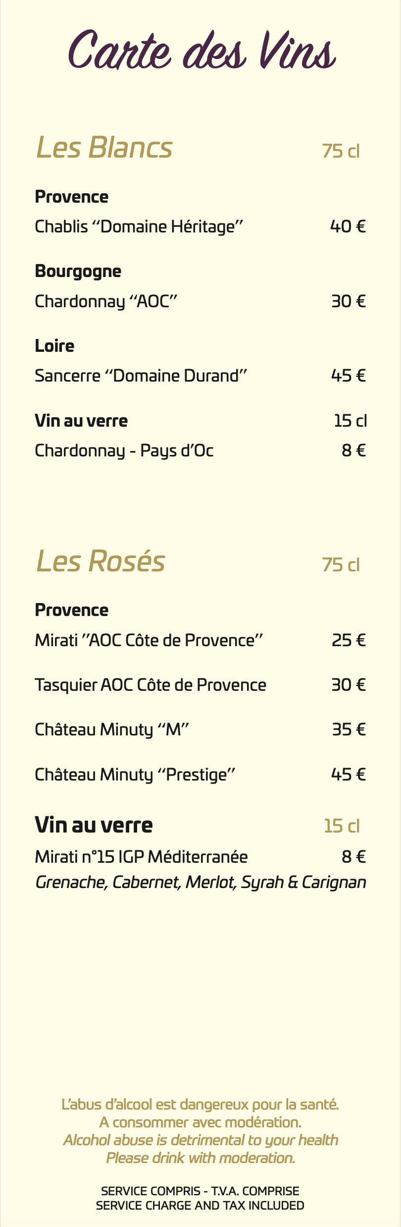 VinsBlancs-VinsRoses